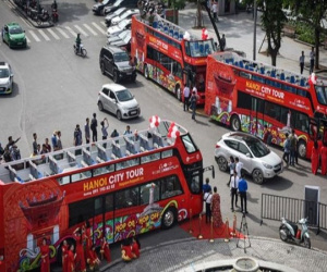 Chính thức cho thí điểm xe buýt 2 tầng