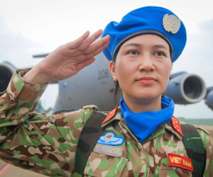 Những 'bóng hồng' quân y Việt Nam sang châu Phi gìn giữ hòa bình
