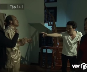 Quỳnh Búp Bê tập 14: Cảnh dí dao uy hiếp lão Cấn, quyết tâm đưa mẹ con Quỳnh bỏ trốn