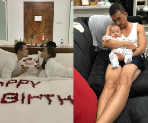Năm ngoái còn tổ chức sinh nhật lãng mạn bên vợ, vậy mà năm nay Nam 'Ngày ấy mình đã yêu' lại tất bật... trông con