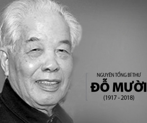 Tổng Bí thư Nguyễn Phú Trọng làm Trưởng ban Lễ tang ông Đỗ Mười