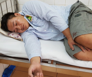 Bắt thanh niên chém 3 cảnh sát hình sự
