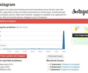 Instagram bị sập trên toàn cầu