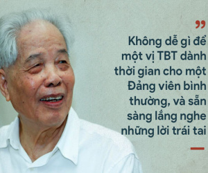 Con trai cố TBT Lê Duẩn: 'Con cái, họ hàng chú Đỗ Mười không hề được đặc ân nào'