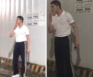 HOT: Rò rỉ hình ảnh được cho là Noo Phước Thịnh cắt đầu đinh, hút thuốc lá giữa ồn ào bị kiện đòi gần 1 tỷ đồng