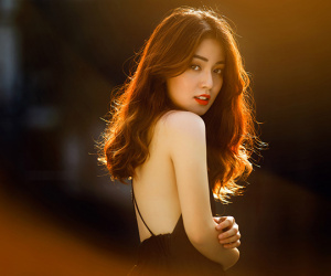 Nhan sắc hoa khôi ĐH Y dược Thái Nguyên 2018 thường bị nhầm là gái Tây