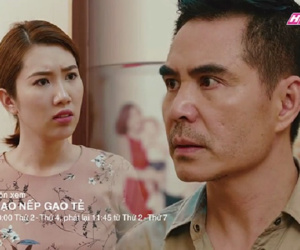 Gạo nếp gạo tẻ tập 67: Phát điên vì bắt được vợ ngoại tình nhưng Kiệt vẫn mong Hân nghĩ lại