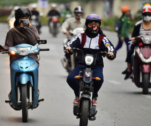 Phố phường Hà Nội lạnh như mùa đông