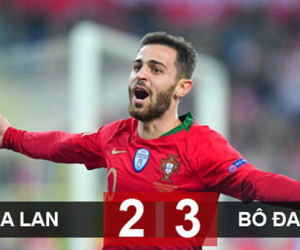 Ba Lan 2-3 Bồ Đào Nha: Không Ronaldo, vẫn giành 3 điểm