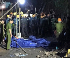 Quảng Ninh: Sập hầm lò, 3 công nhân thương vong