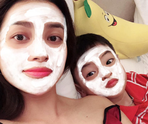 Sang Mỹ chữa bệnh nhưng Phạm Hương liên tục gây chú ý khi đăng ảnh về một cậu bé đáng yêu
