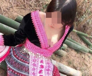 Diện trang phục dân tộc quá gợi cảm thành phản cảm, cô gái nhận nhiều chỉ trích