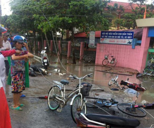Hiện trường thương tâm vụ 6 học sinh bị điện giật, 2 em tử vong ở Long An