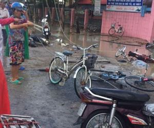 Hiệu trưởng trường nơi xảy ra vụ dây điện đứt khiến 6 học sinh thương vong: Trời đã tạnh mưa và có phụ huynh đến đón nên mới cho các em ra về