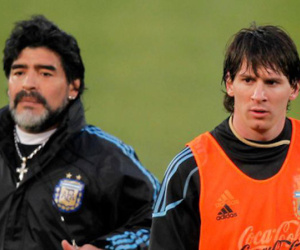 Maradona: Hãy thôi 'thần thánh hóa' Messi