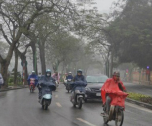 Miền Bắc mưa nhỏ đến hết tuần