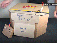 Chàng trai Hà Nội mô phỏng loạt game huyền thoại bằng bìa carton