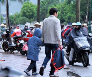 Dự báo thời tiết 20/10: Mưa, lạnh tiếp tục ở Hà Nội