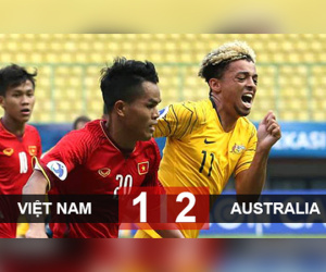 U19 Việt Nam bị loại khỏi VCK U19 châu Á 2018