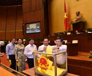 Công bố kết quả bầu Chủ tịch nước