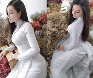 Cô gái được mệnh danh 'Thiên thần áo dài' đáp trả dân mạng sau cáo buộc 'sửa nát mặt'