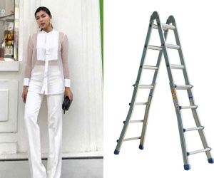 Đồng Ánh Quỳnh kéo chân dài ngang ngửa cái thang trong bức ảnh mới nhất đăng Instagram