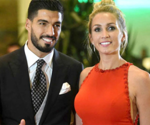 Tiền đạo Luis Suarez có con thứ ba