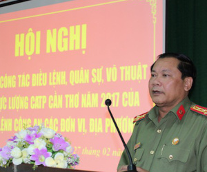 Đại tá Nguyễn Văn Thuận giữ chức Giám đốc Công an Cần Thơ