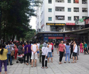 Người đàn ông sống tại chung cư Linh Đàm tử vong dưới hồ nước