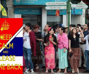 Thái Lan có thể mất 1,5 tỷ USD vì khách Trung Quốc giảm