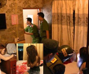 Xe ôm tham gia điều hành đường dây bán dâm gái ngoại quốc