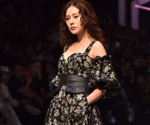 'Quỳnh búp bê' trình diễn thời trang sau 5 năm rời xa sàn catwalk