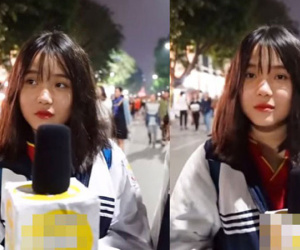 Cô gái sinh năm 2003 được truy tìm sau đoạn clip 1,6 triệu lượt xem quay trên phố đi bộ