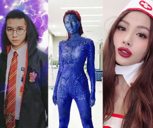 Sao Việt nhập cuộc Halloween: Từ Harry Potter đến 'dị nhân da xanh' Mystique hóa trang giống đến ngỡ ngàng