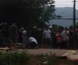 Xe máy tông nhau trên đường làng, 2 người tử vong tại chỗ