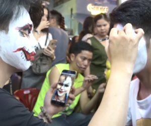 Video Kiếm hàng triệu đồng một đêm nhờ vẽ mặt Halloween