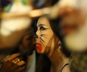 Video: Phố đi bộ Bùi Viện kẹt cứng khi hàng nghìn người đến chơi Halloween