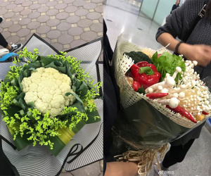 Gợi ý những bó hoa kỷ yếu độc lạ đúng chất sinh viên: Bó là hoa xuyến chi hái ngoài đường không tốn một xu, bó là hoa súp lơ để tối xào thịt bò