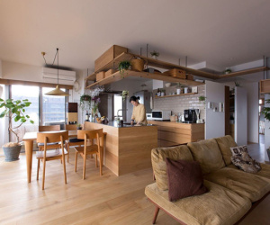 Căn hộ 85m² dưới đây là đại diện điển hình cho cuộc sống của tầng lớp trẻ ở Nhật Bản