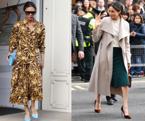 Rất chăm ủng hộ các NTK Anh nhưng Công nương Meghan lại 'lạnh nhạt' với váy vóc của bà Becks vì lý do ít ai ngờ này