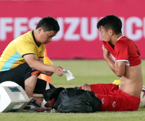 Tuyển Việt Nam có thể mất Bùi Tiến Dũng ở trận ra quân AFF Cup 2018