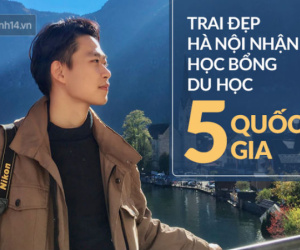 Cậu bạn Hà Nội đẹp trai, giành học bổng du học 5 nước, là thủ khoa đầu vào và tốt nghiệp ĐH với số điểm cao nhất