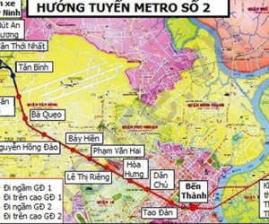 Tuyến metro số 2 của TP HCM trễ hẹn ít nhất 6 năm