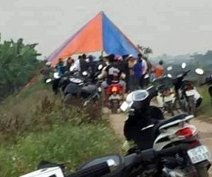 Một phụ nữ nghi bị sát hại, đốt xác phi tang