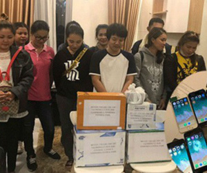 Hành tung bất thường của nhóm tội phạm đa quốc gia đến Việt Nam thuê biệt thự trang bị camera dày đặc