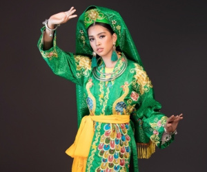 Miss World: Tiểu Vy xinh đẹp tự tin múa Chầu Văn 'Cô đôi thượng ngàn'