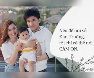 Thủy Tiên - bà xã Đan Trường: Dù 1 năm gặp chồng có đôi 3 lần nhưng vì có con rồi cô bảo 'không có chỗ cho chạnh lòng'