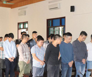 25 bị cáo trong đường dây đánh bạc hơn 300 tỷ lĩnh án