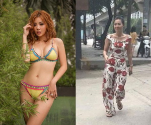 Bị chụp lén khi đang đi ngoài đường, Lan Cave (Thanh Hương) phản ứng hài hước
