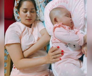 Khánh Thi lên tiếng sau khi chồng trẻ làm dấy tin mang bầu lần 3 khi vừa sinh 4 tháng